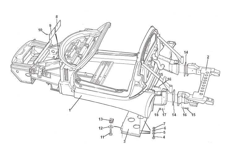 Chassis, Subframe